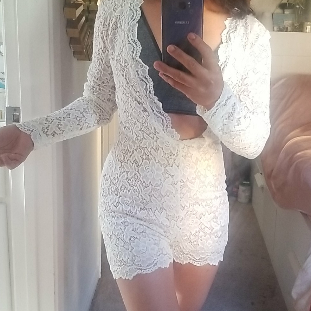 Gorgeous romper lace